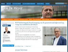Tablet Screenshot of josdemeyer.be